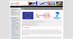 Desktop Screenshot of cadaster.eu